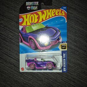 Mattel Hot Wheels Monster High Ghoul Mobile dark purple 2024